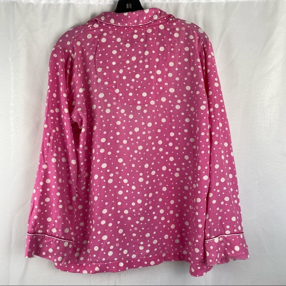 Victoria Secret Pink Polka Dot Pajama Top - Picture 6 of 6